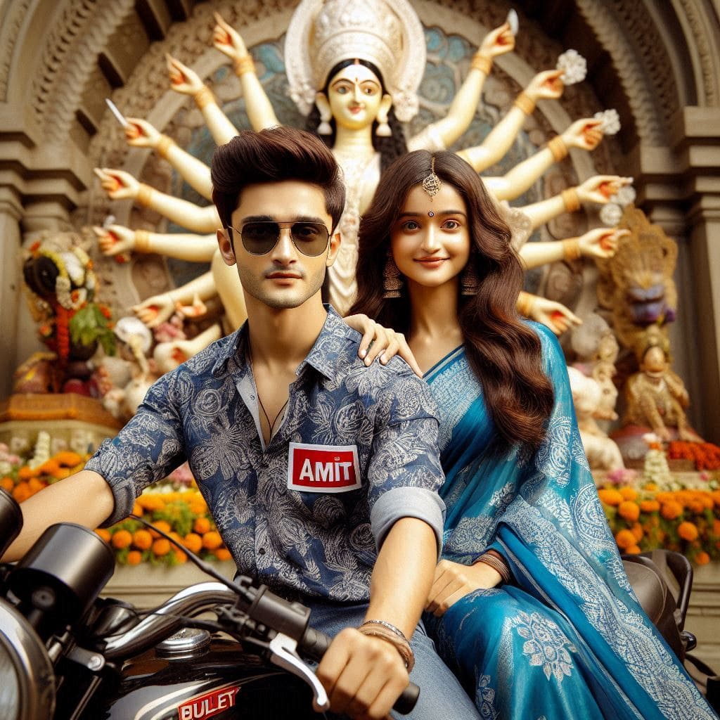 Navratri Ai Couple Photo Editing Prompt 2024 9 Navaratri AI Photo Editing Prompts For Boy, Girl