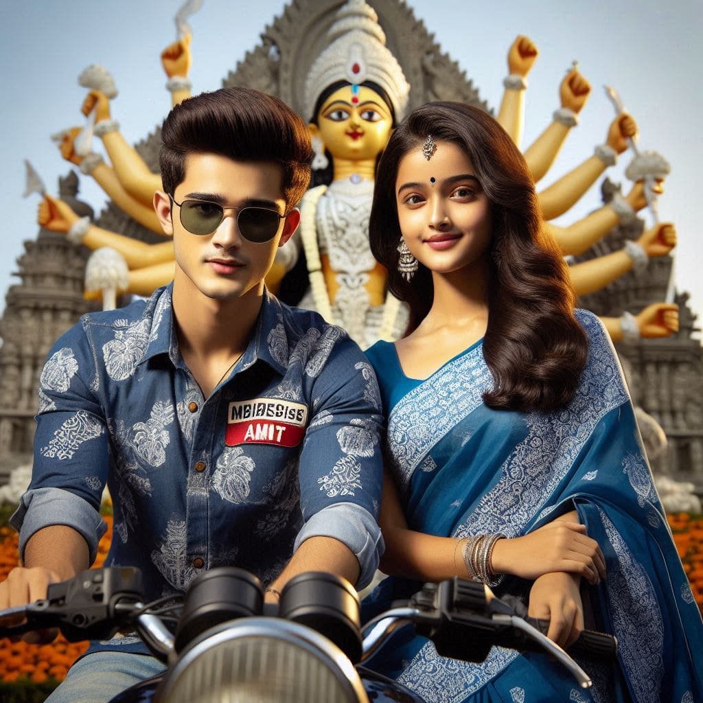 Navratri Ai Couple Photo Editing Prompt 2024 8 Navaratri AI Photo Editing Prompts