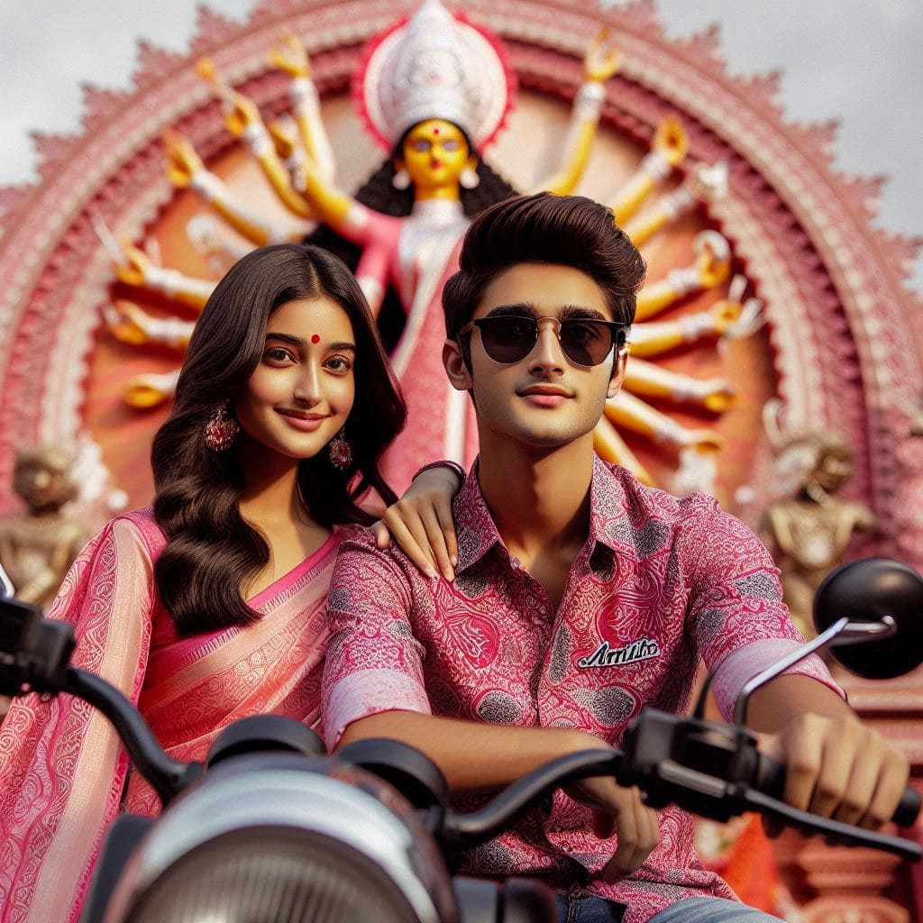 Navratri Ai Couple Photo Editing Prompt 2024 10 Navratri Ai Images Generator With Bing Image