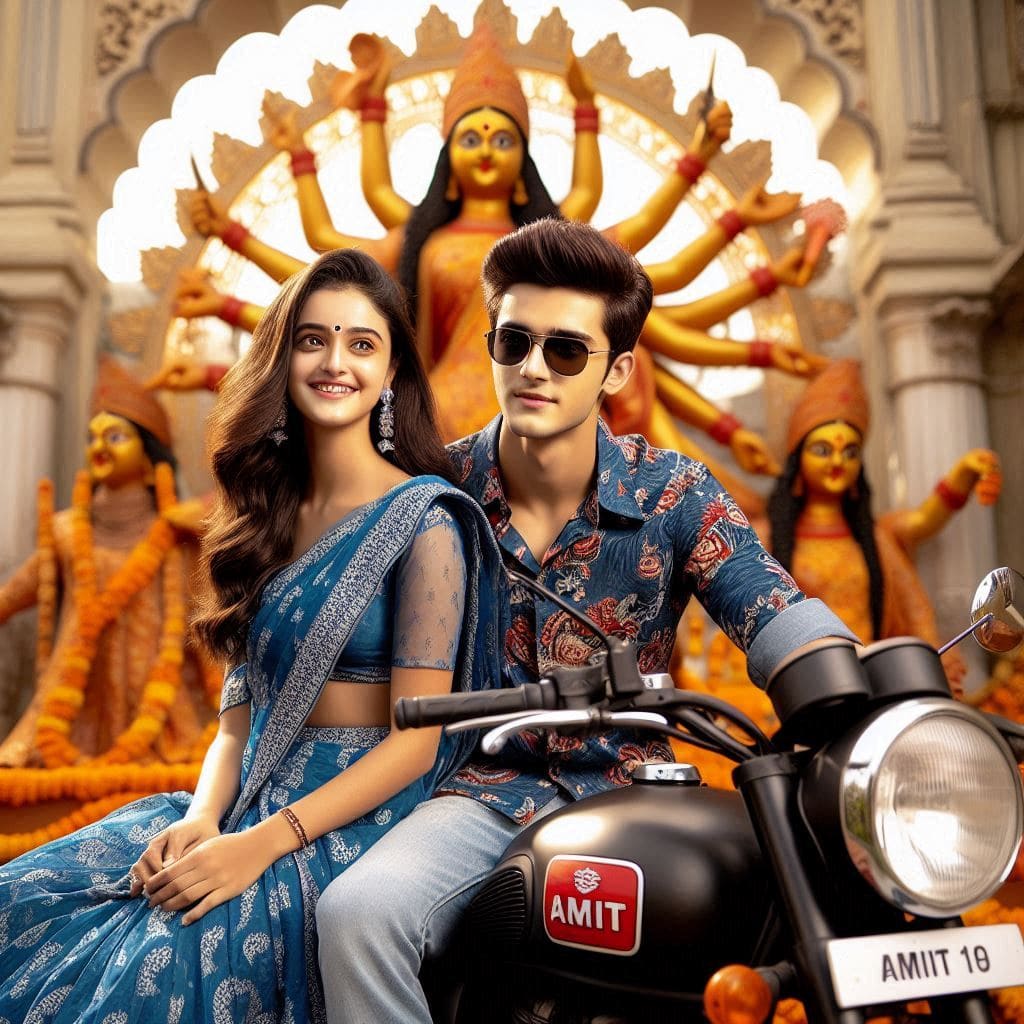 Navratri Ai Couple Photo Editing Prompt 2024 7 Navratri Ai Images Generator With Bing