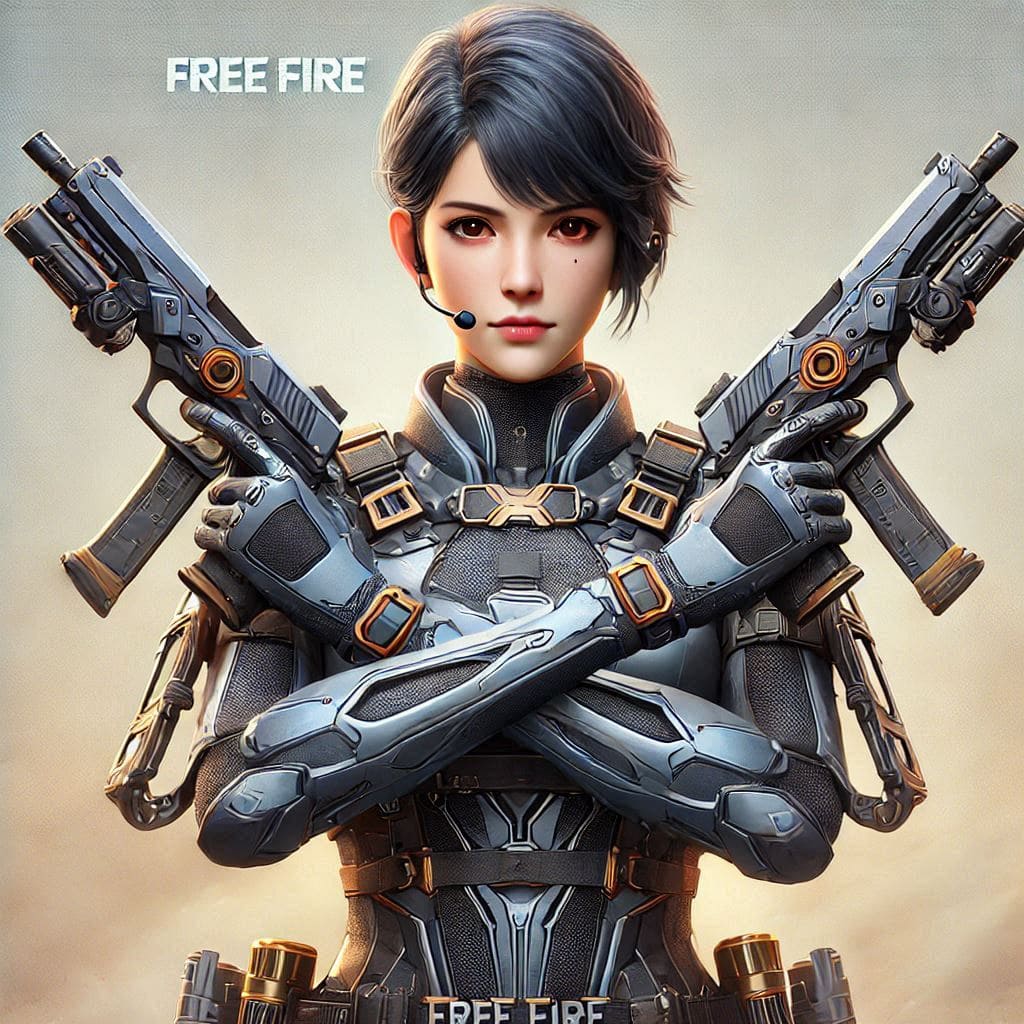 Free Fire Dp attitude girl