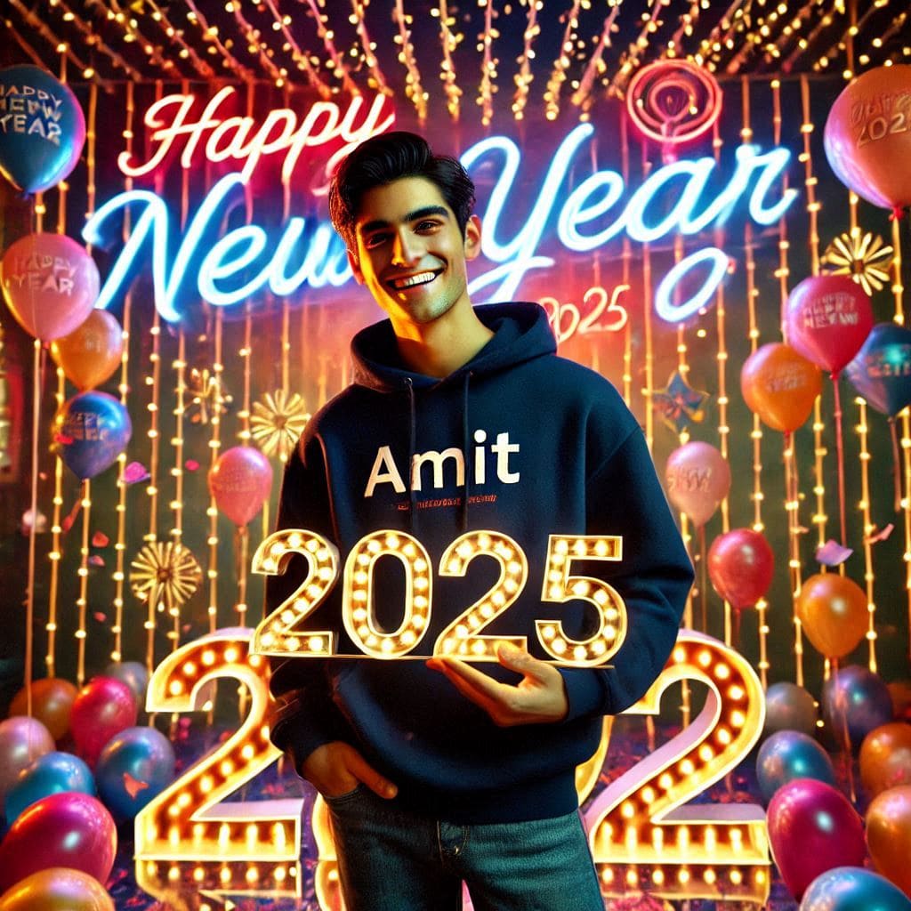 Happy new year 2025 ai image prompts 12 Happy New Year 2025 Ai Image Creator prompt