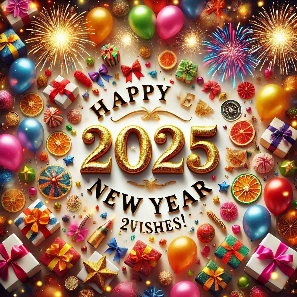Happy new year wishes greetings 2025 images free 1 Happy new year 2025 banner download