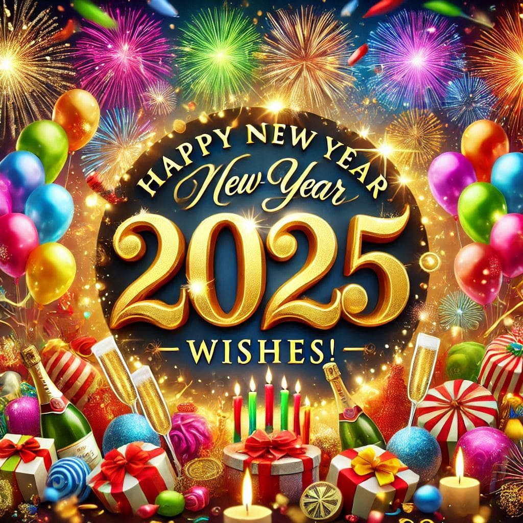 happy new year 2025 wishes images download free 2 Happy new year 2025 design