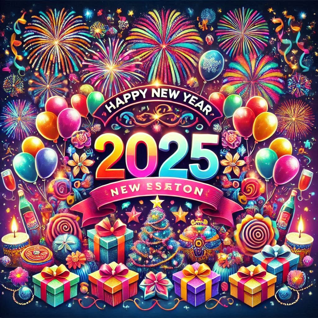 Happy new year wishes greetings 2025 images free 5 Happy new year 2025 photo editing online free download
