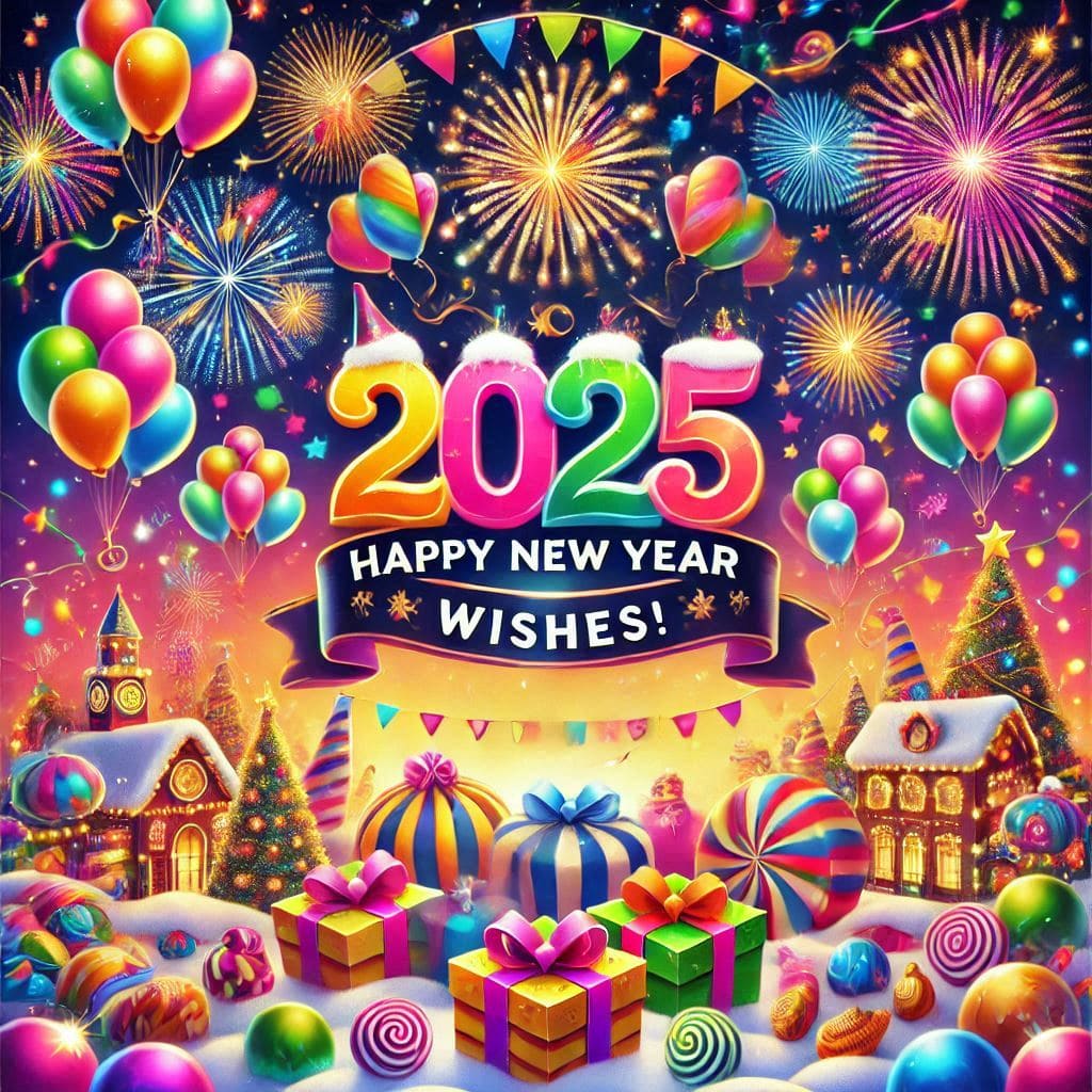 Happy new year wishes greetings 2025 images free 18 Happy new year 2025 wishes images free gif