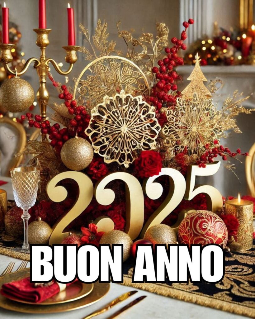 auguri di buon anno 2025 gratis