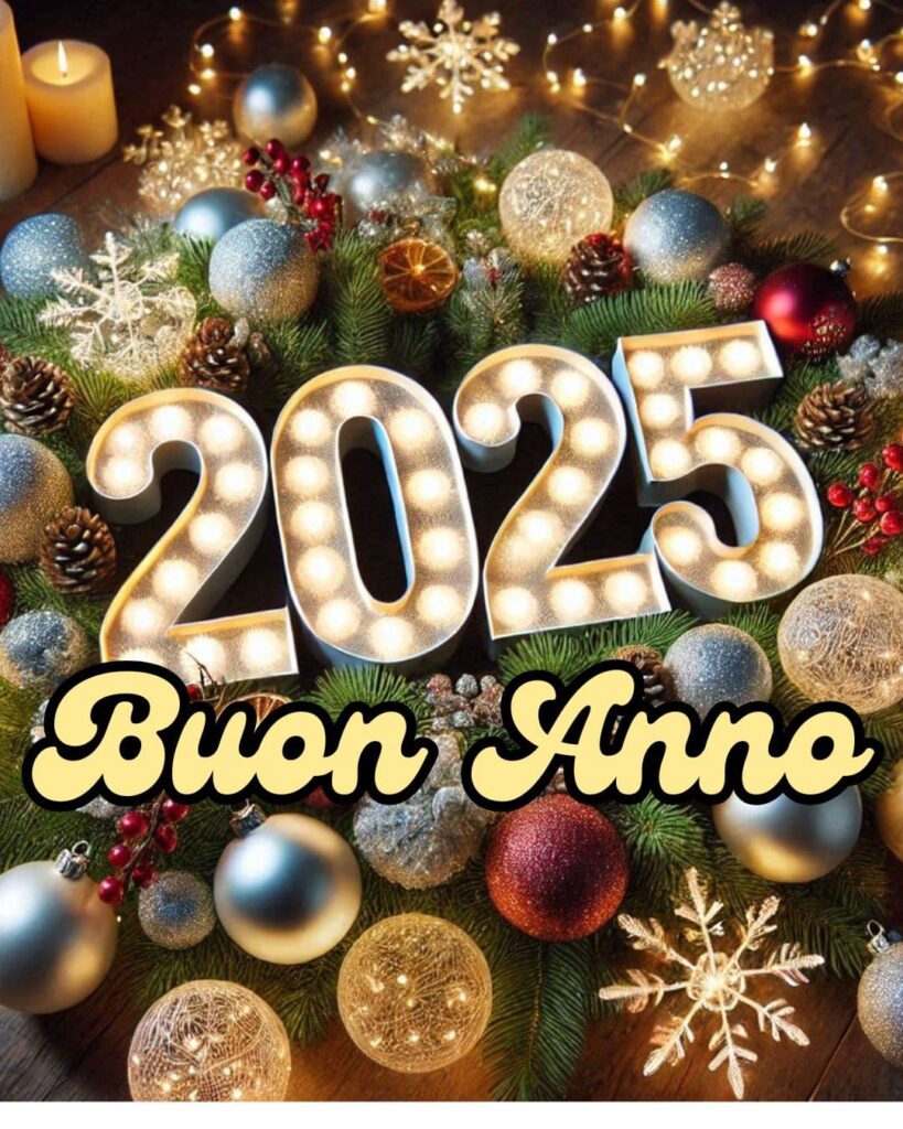 auguri di buon anno 2025 immagini per whatsapp