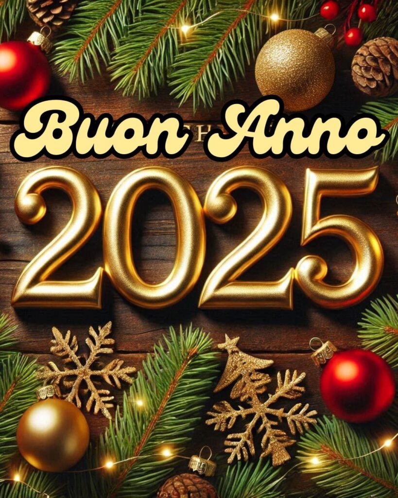 buon anno 2025