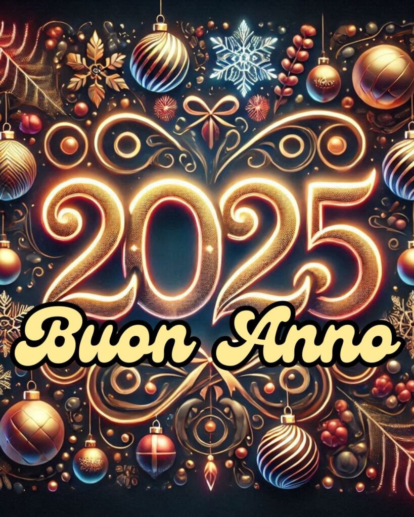 buon anno 2025 gratis immagini