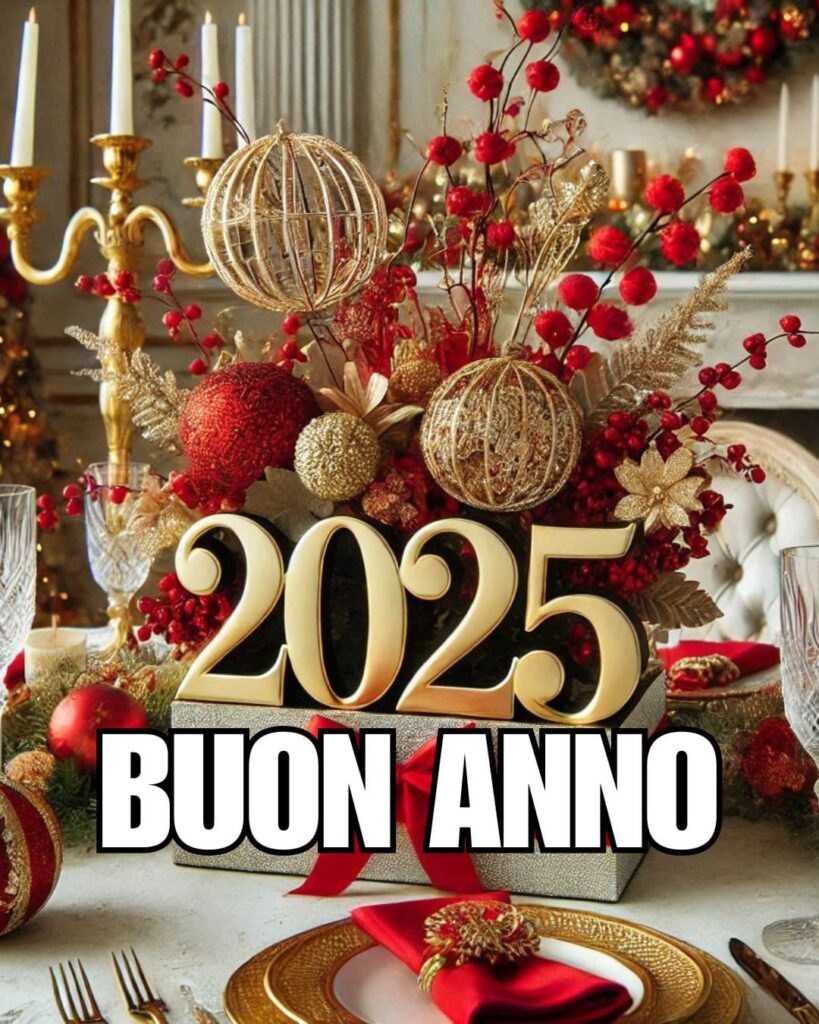 frasi auguri di buon anno 2025