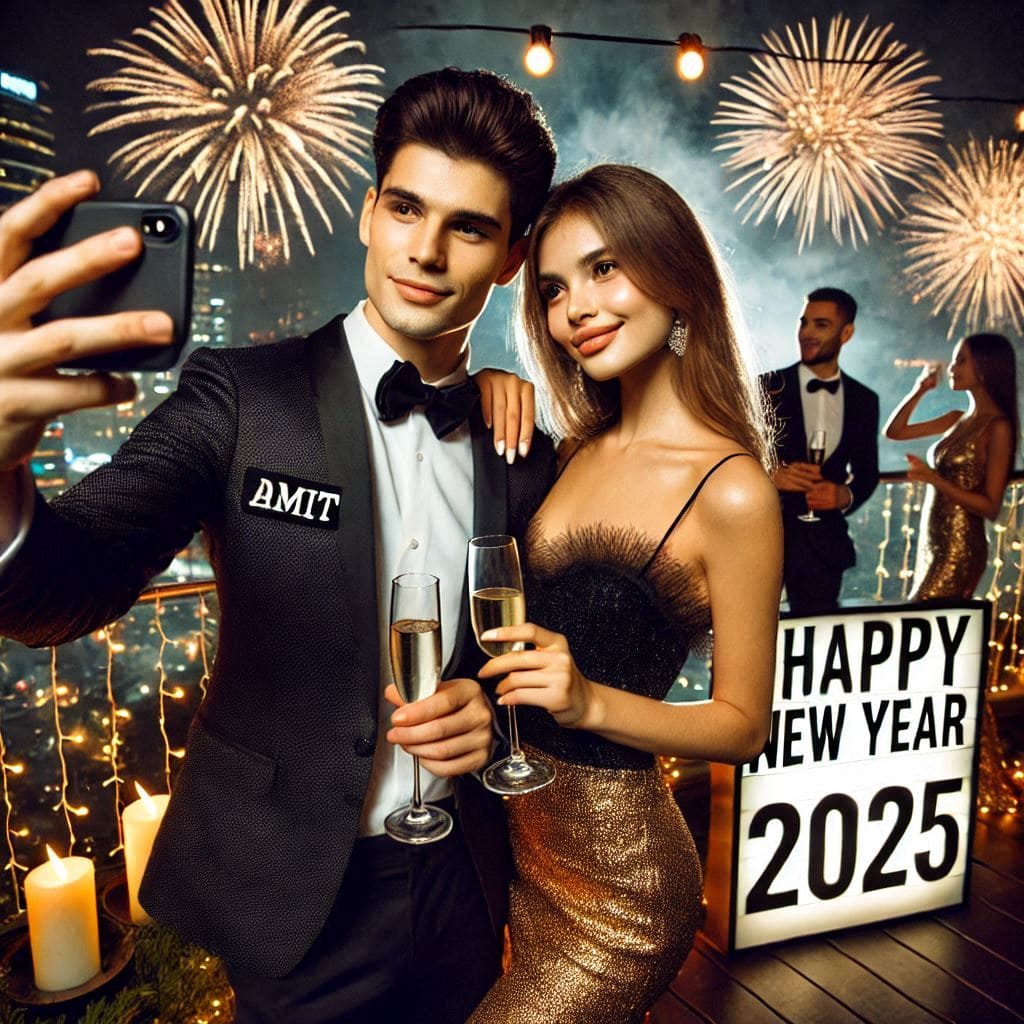 Happy New Year Ai Photo Editing Prompt 2025 2 happy new year 2025 bing image generator