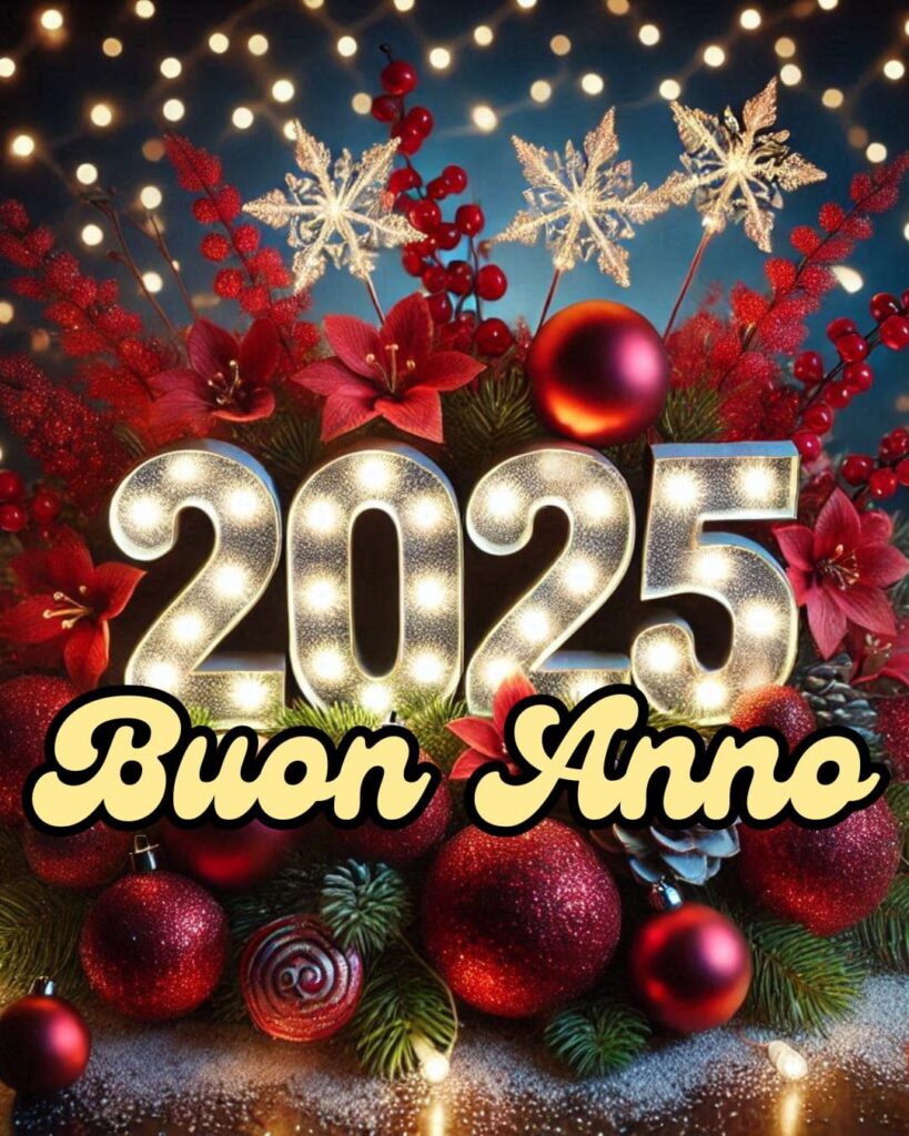immagini buon anno 2025 gratis nuove
