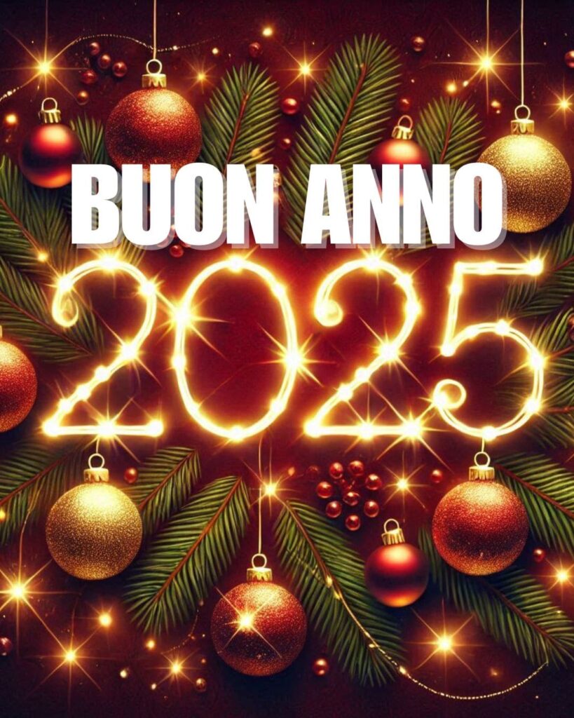 immagini di buon anno 2025 per whatsapp gratis